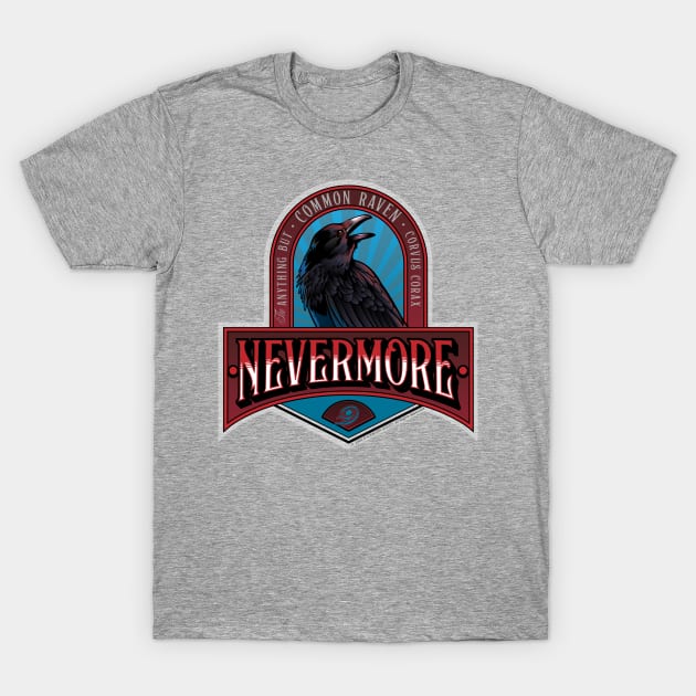 NEVERMORE RAVEN T-Shirt by Birds by D.H. Kafton Studio